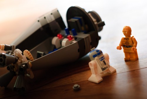 Droid escape Cosa ti fa pensare che da quella parte sia abitato?