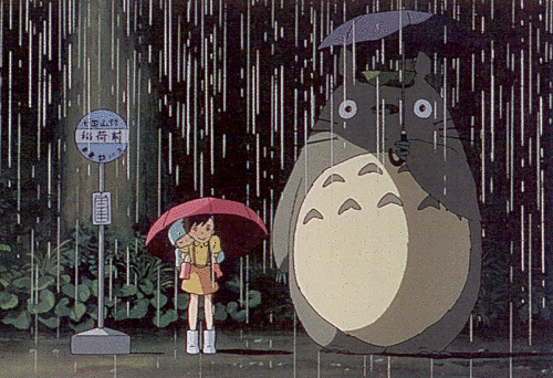 totoro-bustop-rain-scene