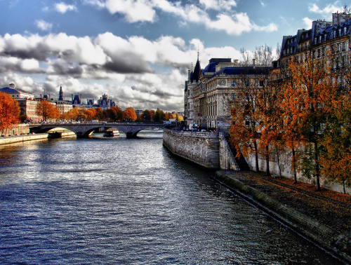 Ile de la Cite Autumn 