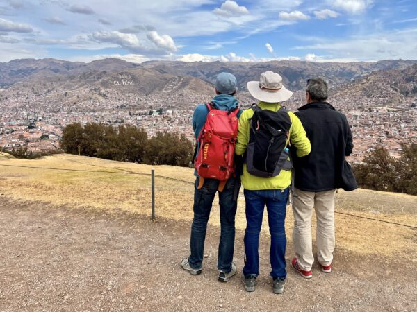 Io, M. e P. a Cuzco, <a href="https://www.borborigmi.org/tag/peru/">estate 2023</a>.